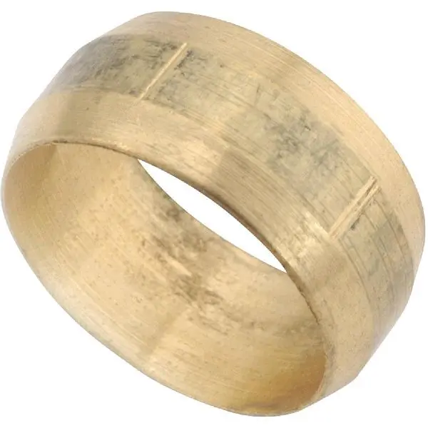 Anderson Streamlined Metals 3/4 Inch Low Lead Red Brass Compression Sleeve, 730060-12 Anderson Metals