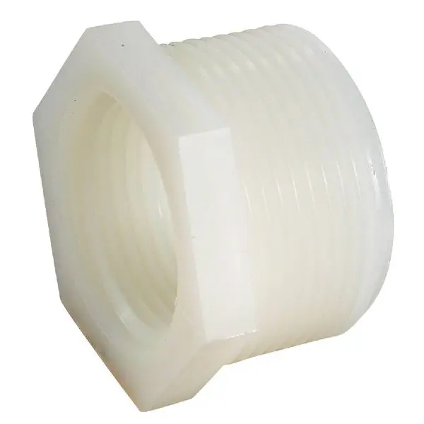 Anderson UL-Listed Metals 1/2 Inch MIP x 1/4 Inch FIP Nylon Bushing, 5 per case, 53610-0804 Anderson Metals