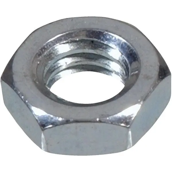 HILLMAN Advanced #8 32 tpi Stainless Steel Hex Machine Screw Nut, 100 pieces, 829228