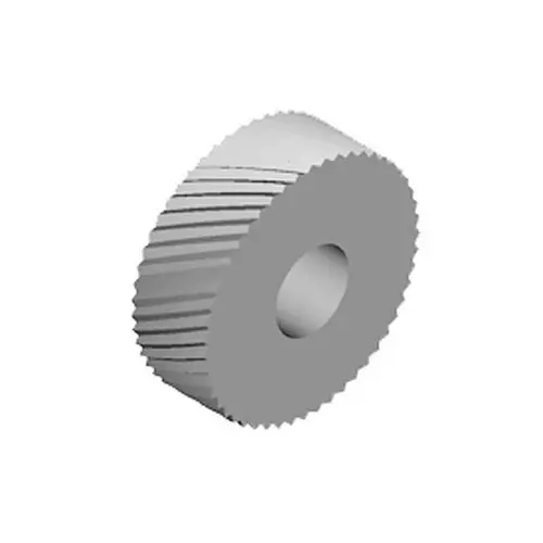 Narex 3/4" x 3/8" x 1/4" Diagonal Left Fine Knurling Wheel, 474255