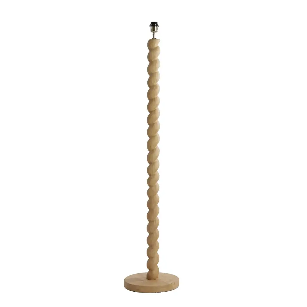 Nanno Wooden Floor Lamp - Natural