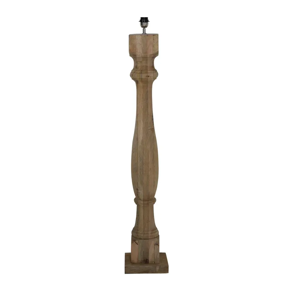 Robbia Wooden Floor Lamp - Genuine