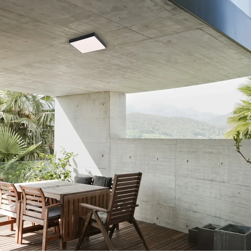 Low Voltage RABALUX TARTU 7900 LED Ceiling Garden Lamp Outdoor Luminaire Adjustable Buoyant Colour