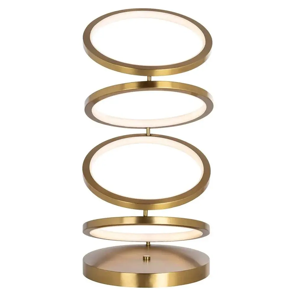 Jaimin Table Lamp - Satin-brushed Gold