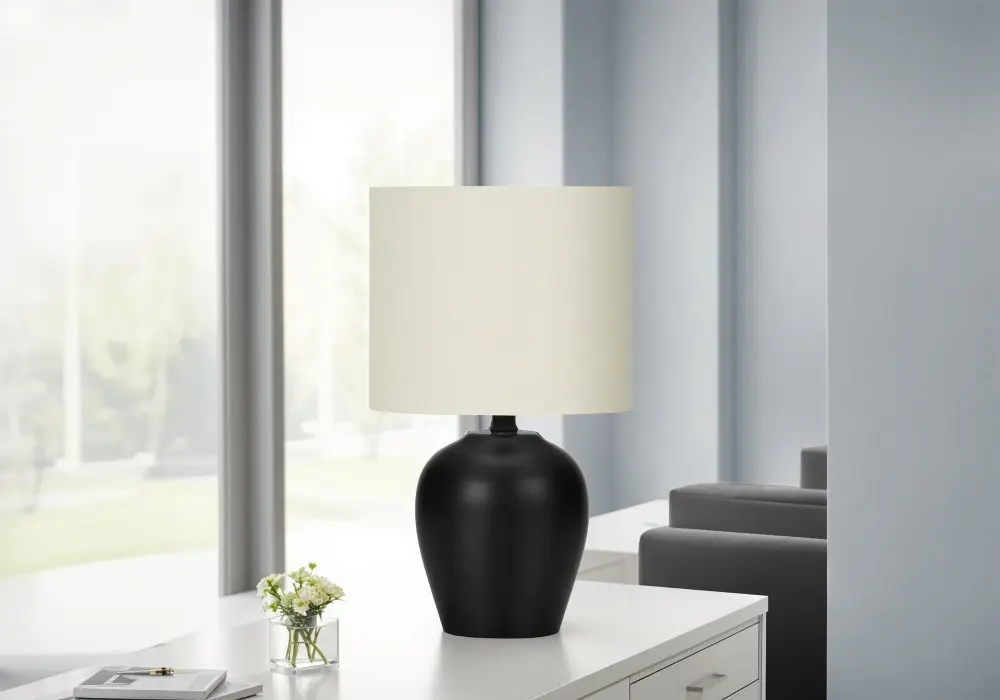 Lighting, Table Lamp, Transitional - Midnight / Cream