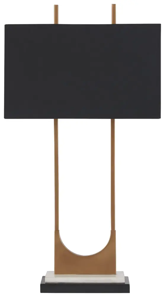 Malana - Metallic Table Lamp - Brass Finish