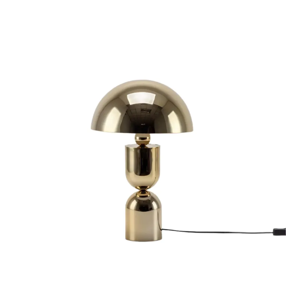 Mushroom Table Lamp - Warm alloy