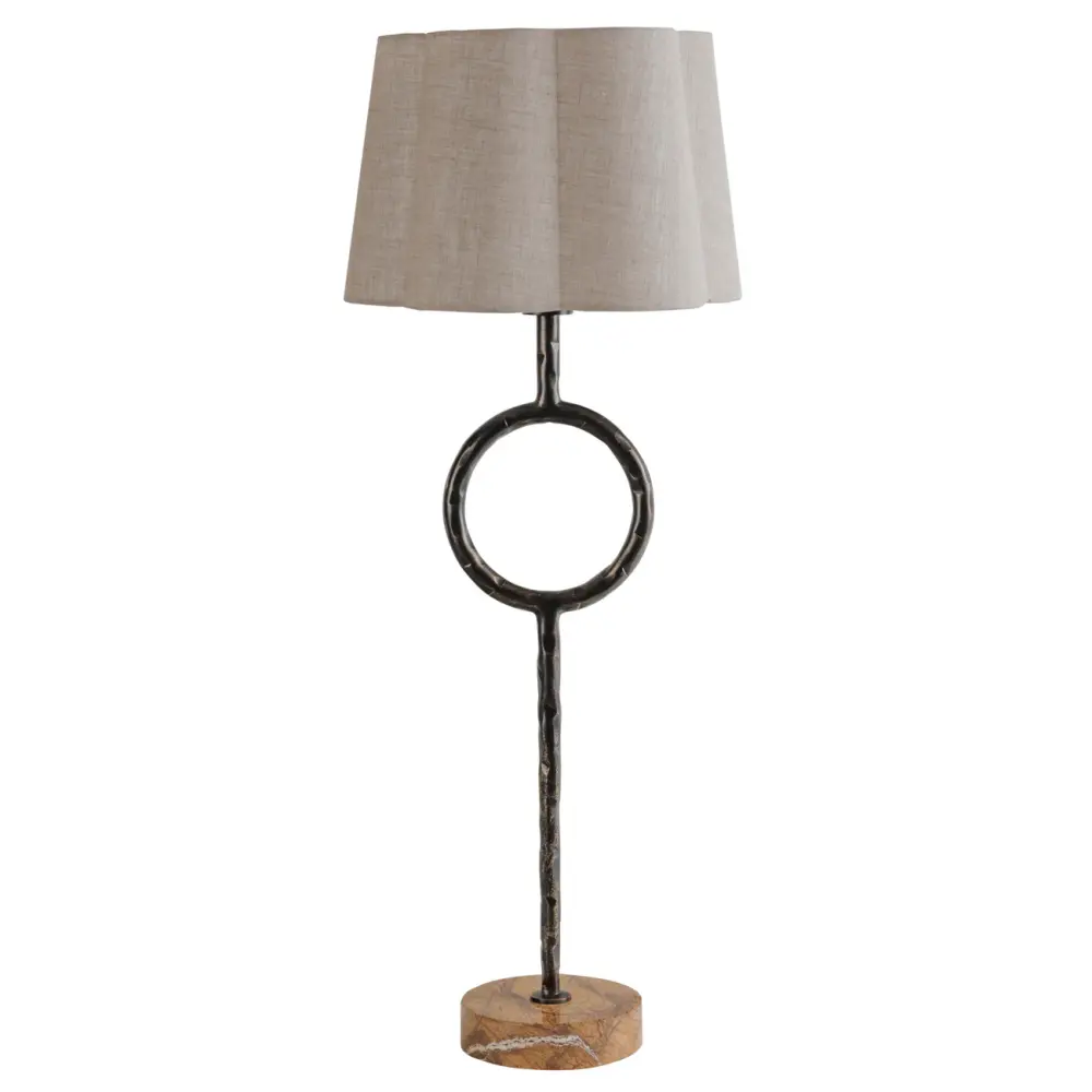 Rutland Linen Table Lamp