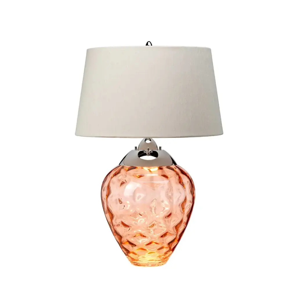 Samara Table Lamp - Salmon