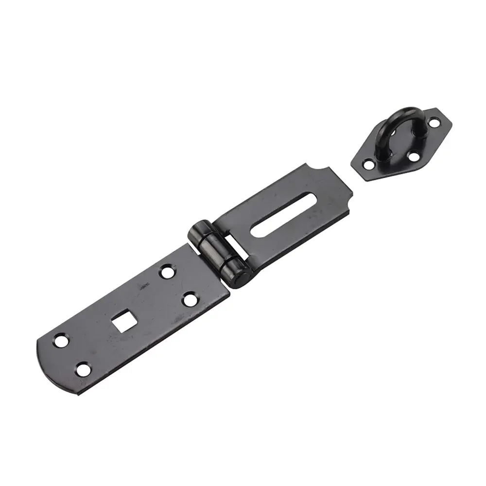 Black Heavy-Duty Hasps, 136.6 mm x 50 mm