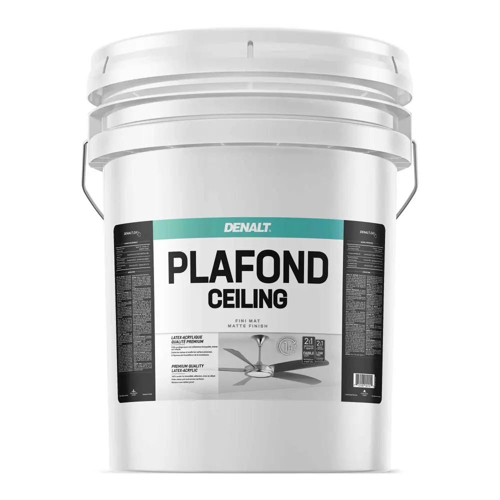 Ceiling Paint and Primer 2 1 Natural Pearl Matte, 18.9 L
