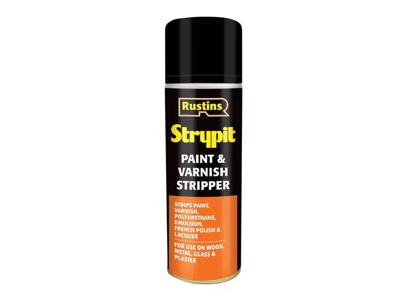 Rustins Strypit Paint & Varnish Stripper Aerosol 500ml 3 Sizes