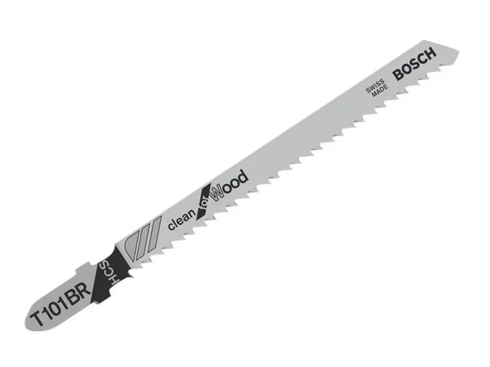Bosch Powertool Accessories T 101 Br Spotless Wood Jigsaw Blades 100Mm Pack 5