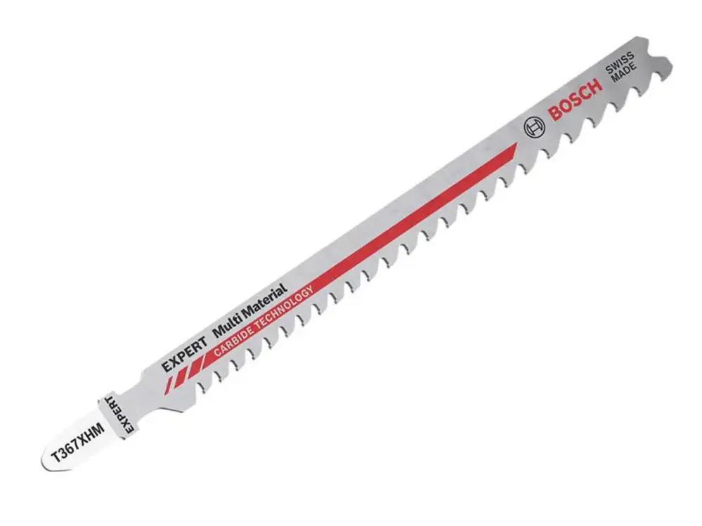 Bosch Powertool Accessories Expert Multiple Material T367xhm Jigsaw Blade 132Mm Pack 3