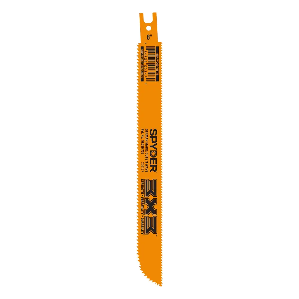 Double-Sided Reciprocating Saw Blade 6/10 TPI, 8"