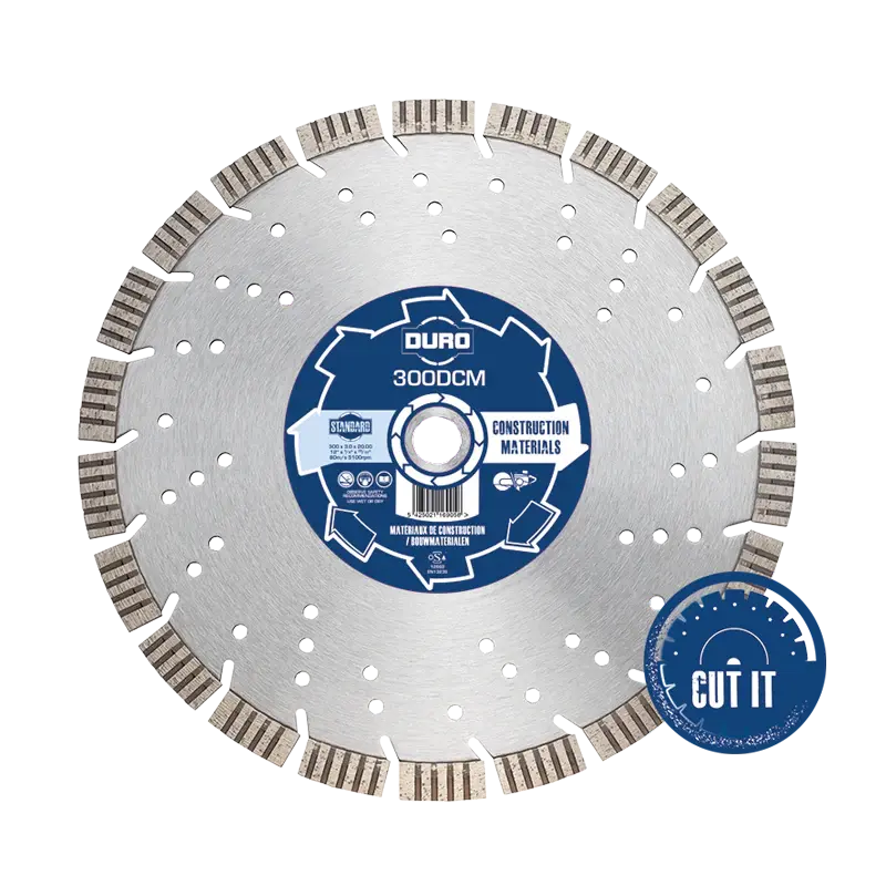 Duro Construction Materials Diamond Blade