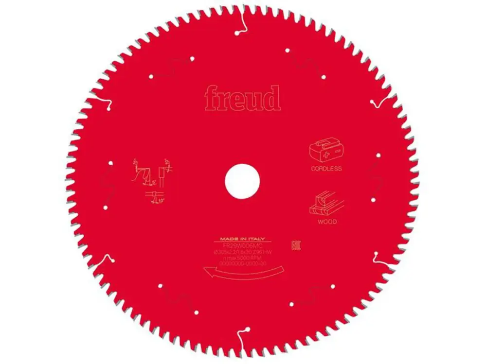 Freud Wood Mitre Saw Blade 305 X 30 X 2.2/1.6Mm X 96T