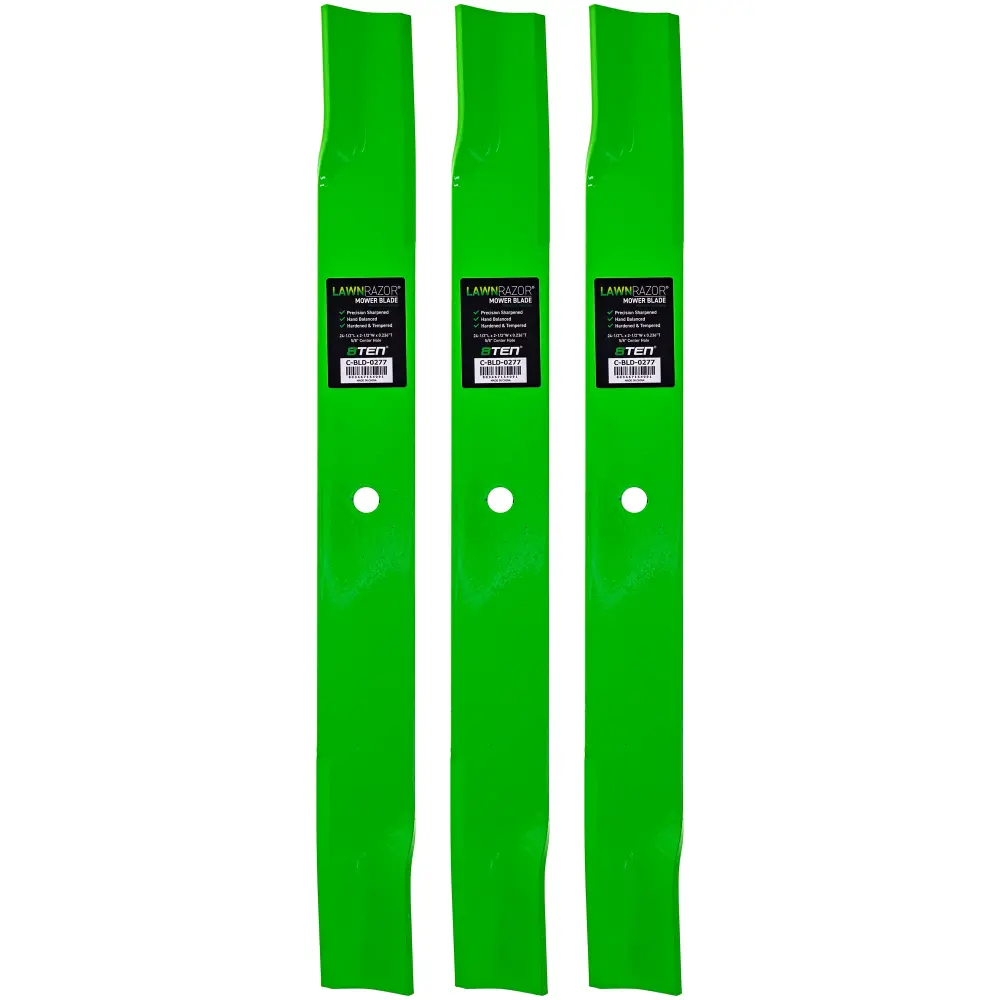 LawnRAZOR High Lift Blade Toro 105-7778 105-7711-03 105-7778-03 | SET THREE