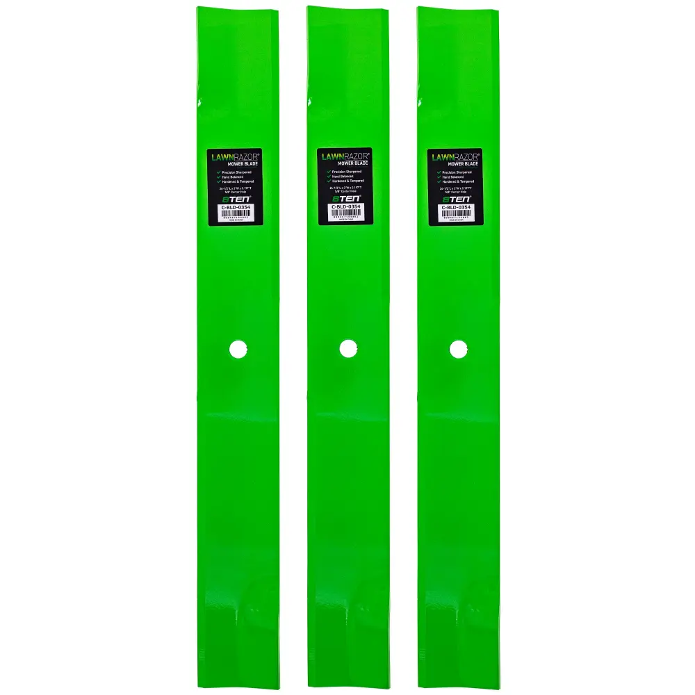LawnRAZOR Low Lift Blade Exmark 1-643428 103-2511 103-2511-S | SET THREE