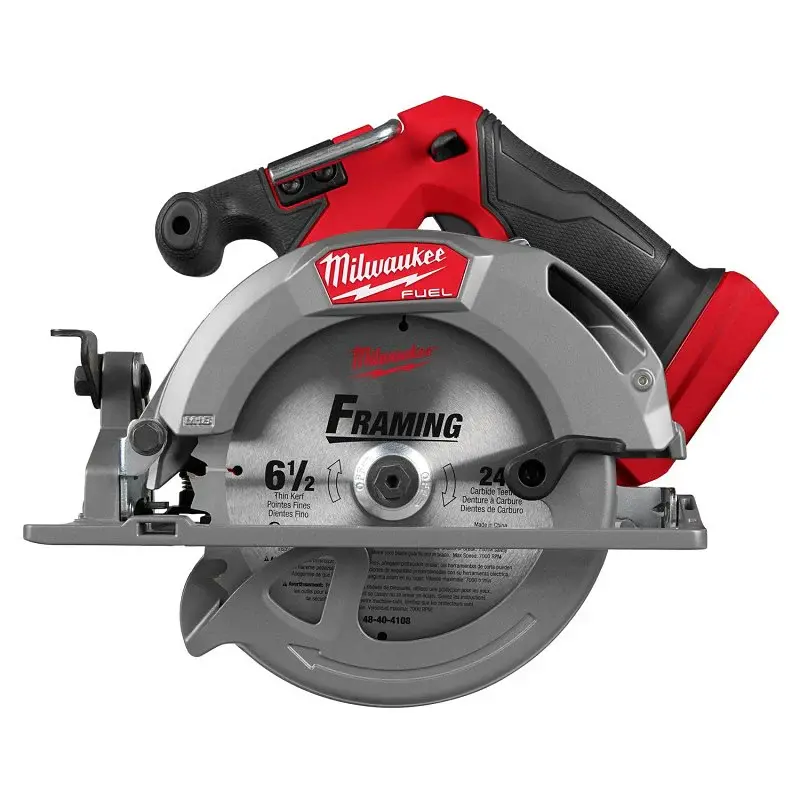 Milwaukee M18 FUEL 2833-20 Circular Saw, Tool Only, 18 V, 6-1/2 Dia Blade, 2-1/4 Cutting Capacity, 5/8 Arbor