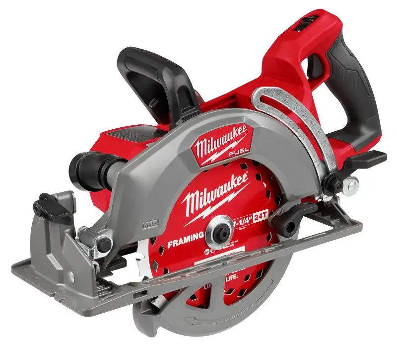 Milwaukee M18 FUEL 2930-20 Circular Saw, 7-1/4 Dia Blade, 2-5/8 Cutting Capacity, 53 deg Bevel, 5/8 Arbor