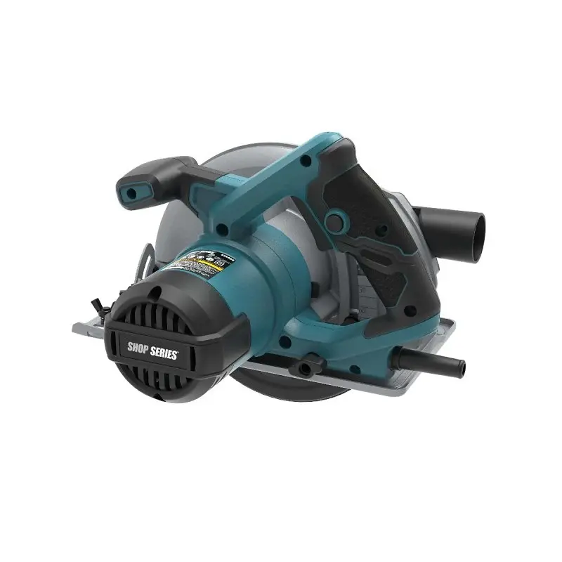 ShopSeries SS3404 Circular Saw, 12 , 7-1/4 Dia Blade, 1-3/4 at 45 deg, 2-9/16 90 deg D Cutting, 45 deg Bevel