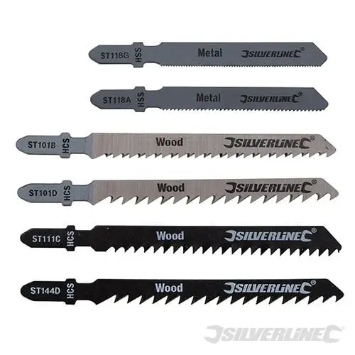 Silverline Jigsaw Blade Adjust 30pce 30pce Wood/Metal - 234184