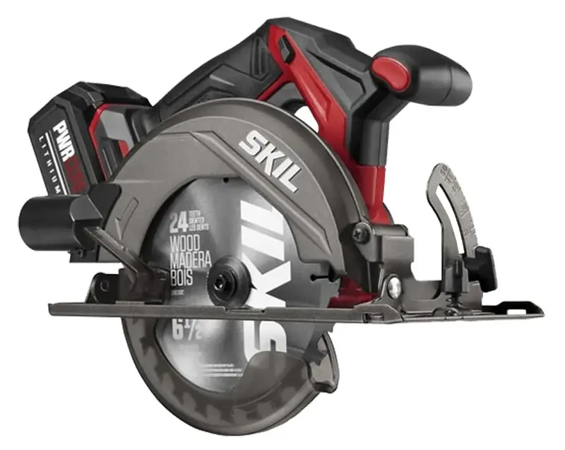Skil CR5413-1A Circular Saw Kit, Battery Included, 20 V, 4 Ah, 6-1/2 Dia Blade