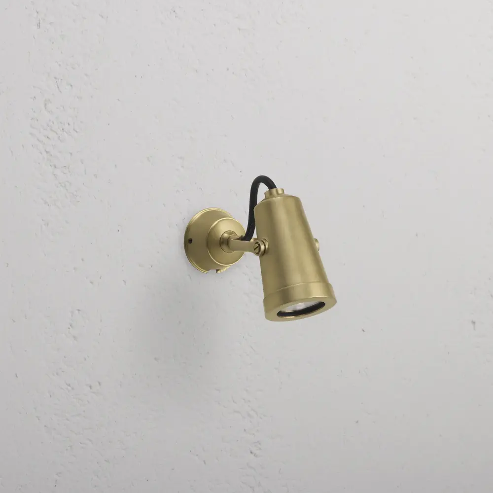 Cambridge Wall Spotlight – Antique Warm alloy