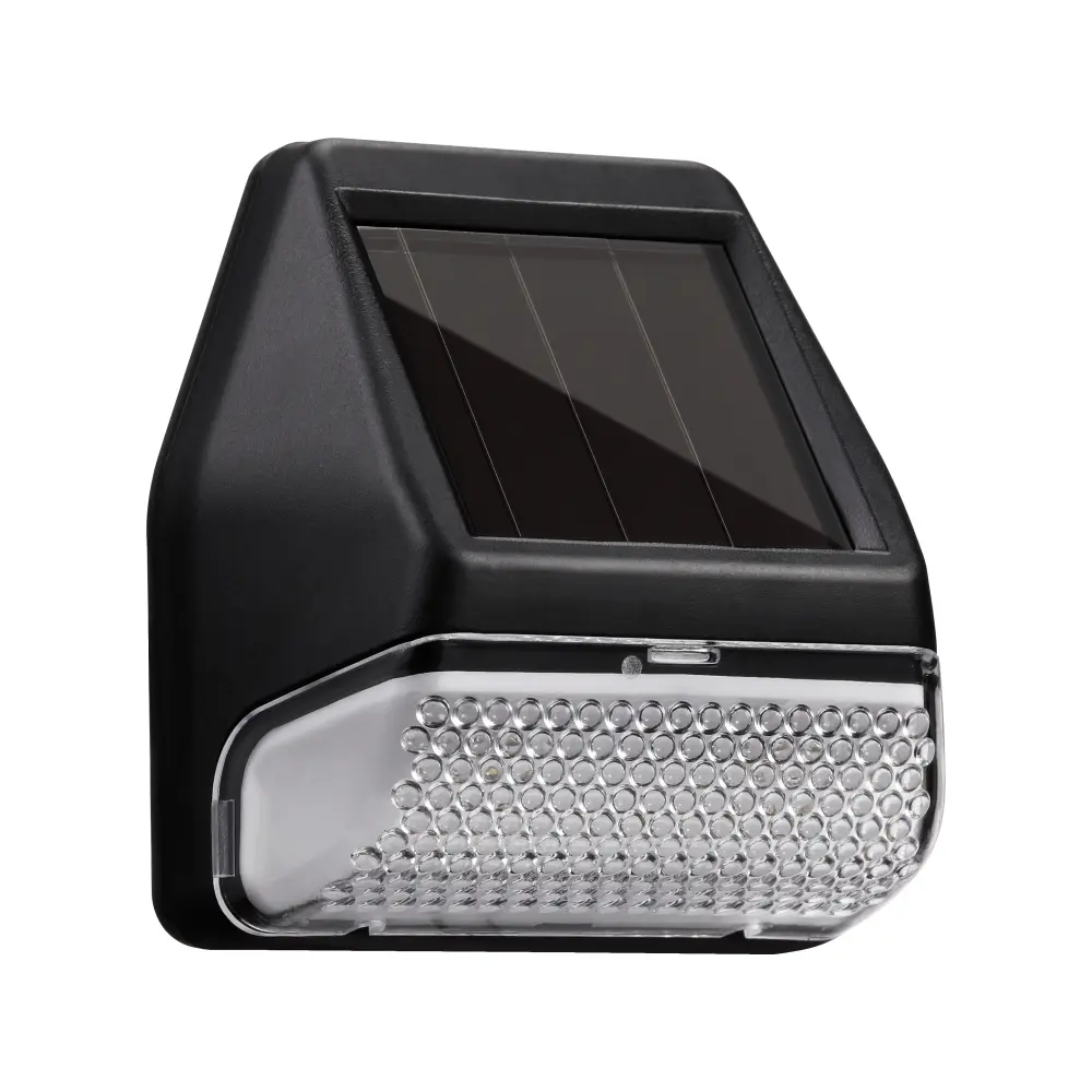 Luminex Solar Powered Portable Wall Light - Black - 4000K