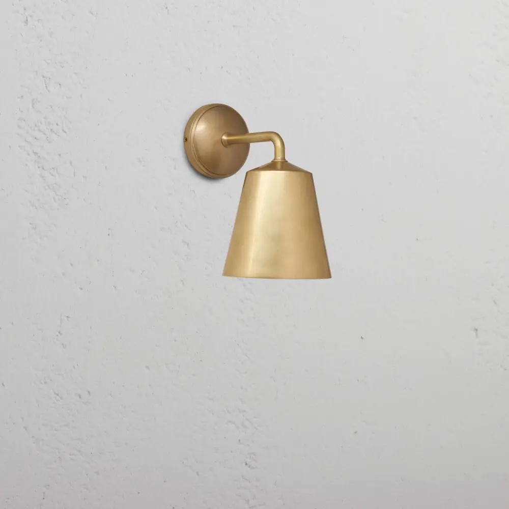 Vanity Bathroom Richmond Modest Wall Light - Antique Brass