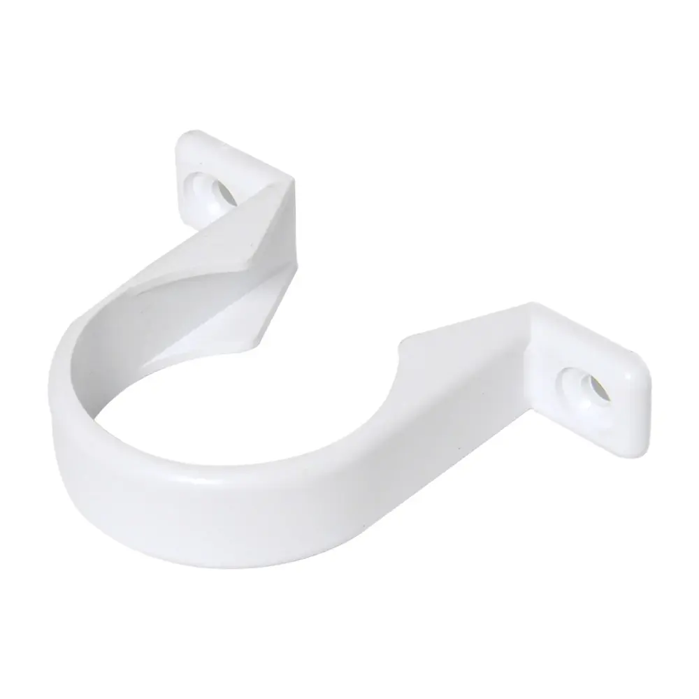 FloPlast ABS WS35 Pipeclip 40mm Snow