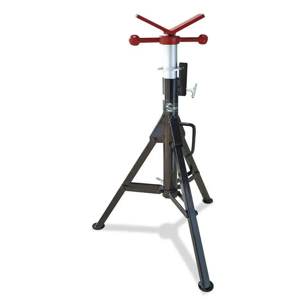 BEST WELDS 900-PIPE-STAND-HJ - Folding Pipe Stand, V-Head, 2,500 lb Cap, 1-1/2" Pipe