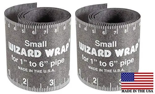 Digital Signal Processing 2 EACH Flange Wizard WW-16 Little Wrap 30” Long x 2-5/8” Wide Pipe 1” to 6” Diameter