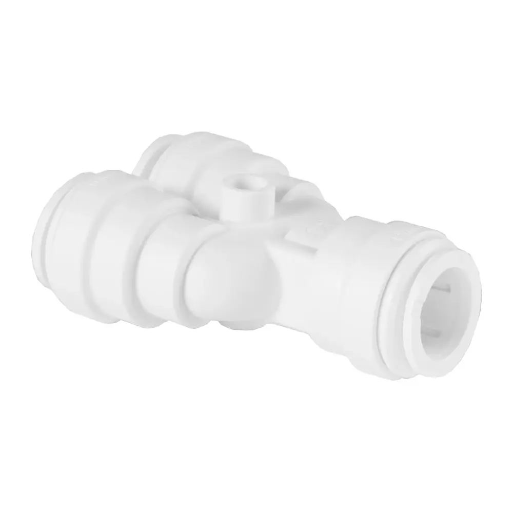 John Guest Speedfit 15mm Push Fit 2 Way Y Divider Chalk / Manifold