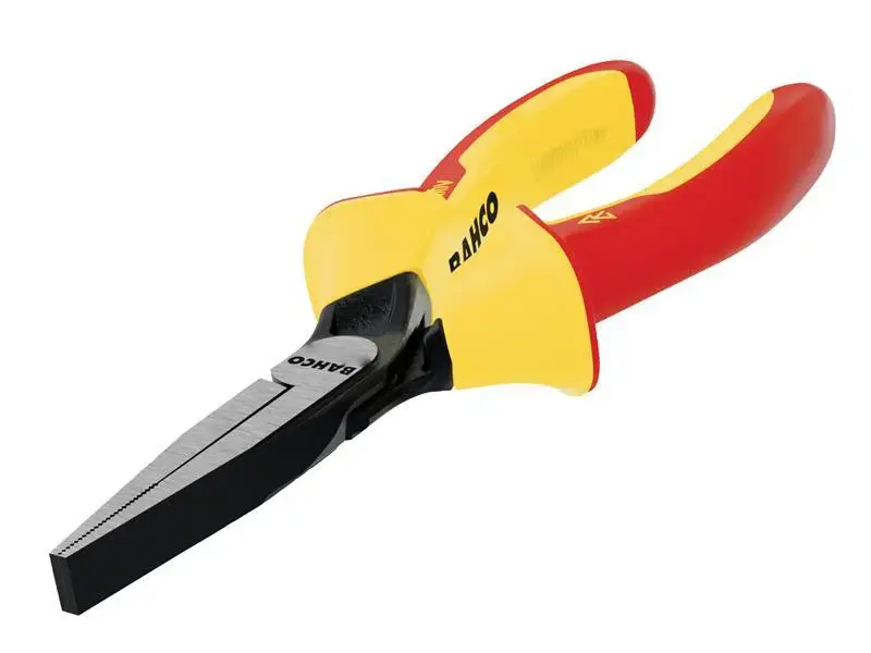 Bahco 2421S ERGO Lined Flat Nose Pliers 140mm (5.1/2in)