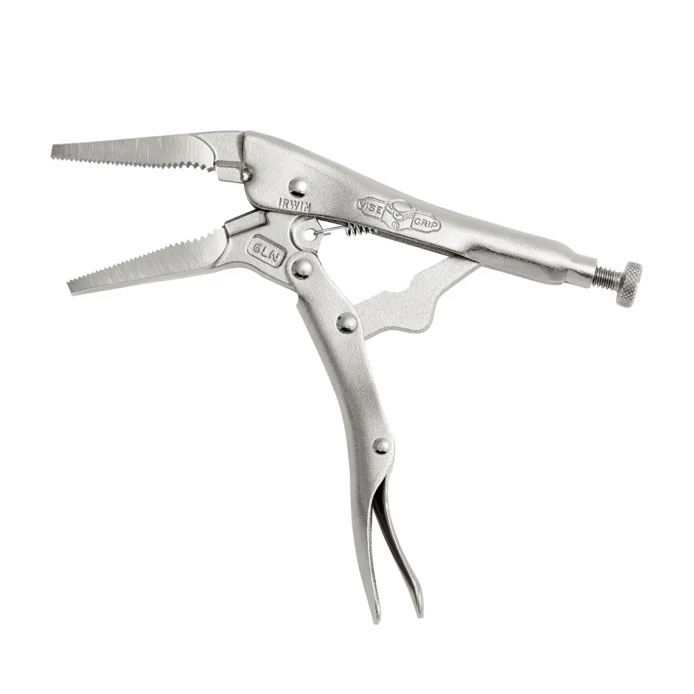6 . Long Nose Locking Pliers Wire Cutter