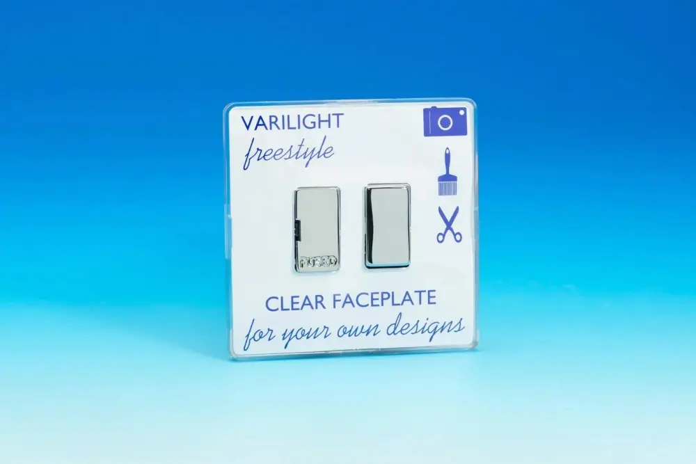 Varilight 13A Switched Fused Spur Metallic Inserts XIF6C