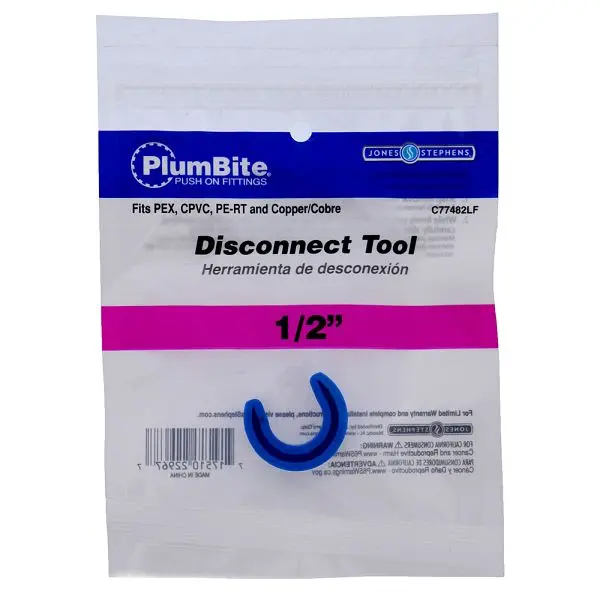 Jones Convertible Stephens 1/2" (Sackged) PlumBite Push On Removal Tool, C77482LF Jones Stephens