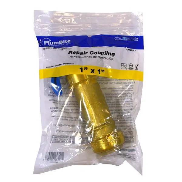 Jones Small Stephens 1" (Bagged) PlumBite Push On Repair Pipe Coupling Removal Tool, Lead Free, C77472LF Jones Stephens