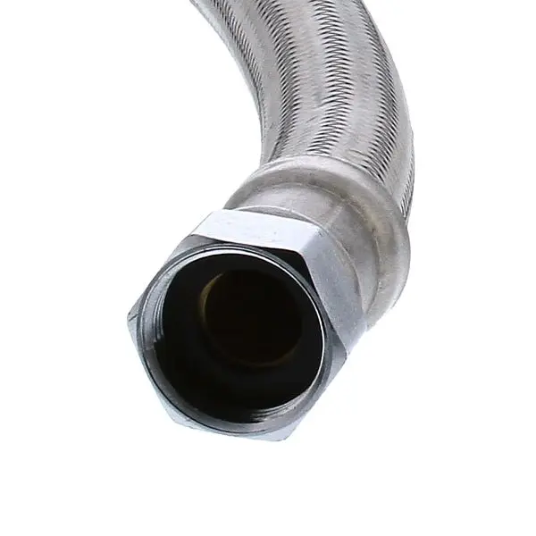 Jones Stephens 3/4" x 3/4" FIP x 12" PlumBite Push On Water Heater Connector, C76612LF