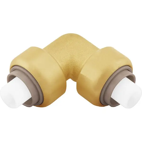 Jones Stephens 3/4" PlumBite Push On 90° Sweep Elbow, Lead Free, C76508LF