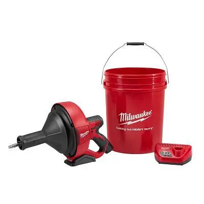 Milwaukee M12 Drain Snake Kit, 2571-21