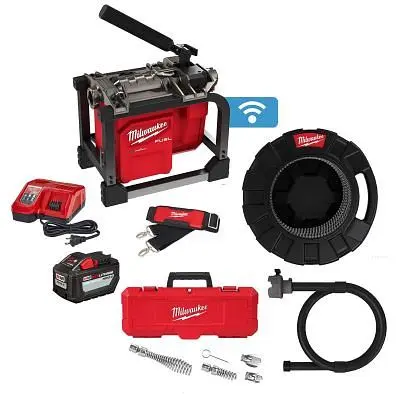 Milwaukee M18 Fuel Sectional Machine 5/8" Cable, 2818B-21