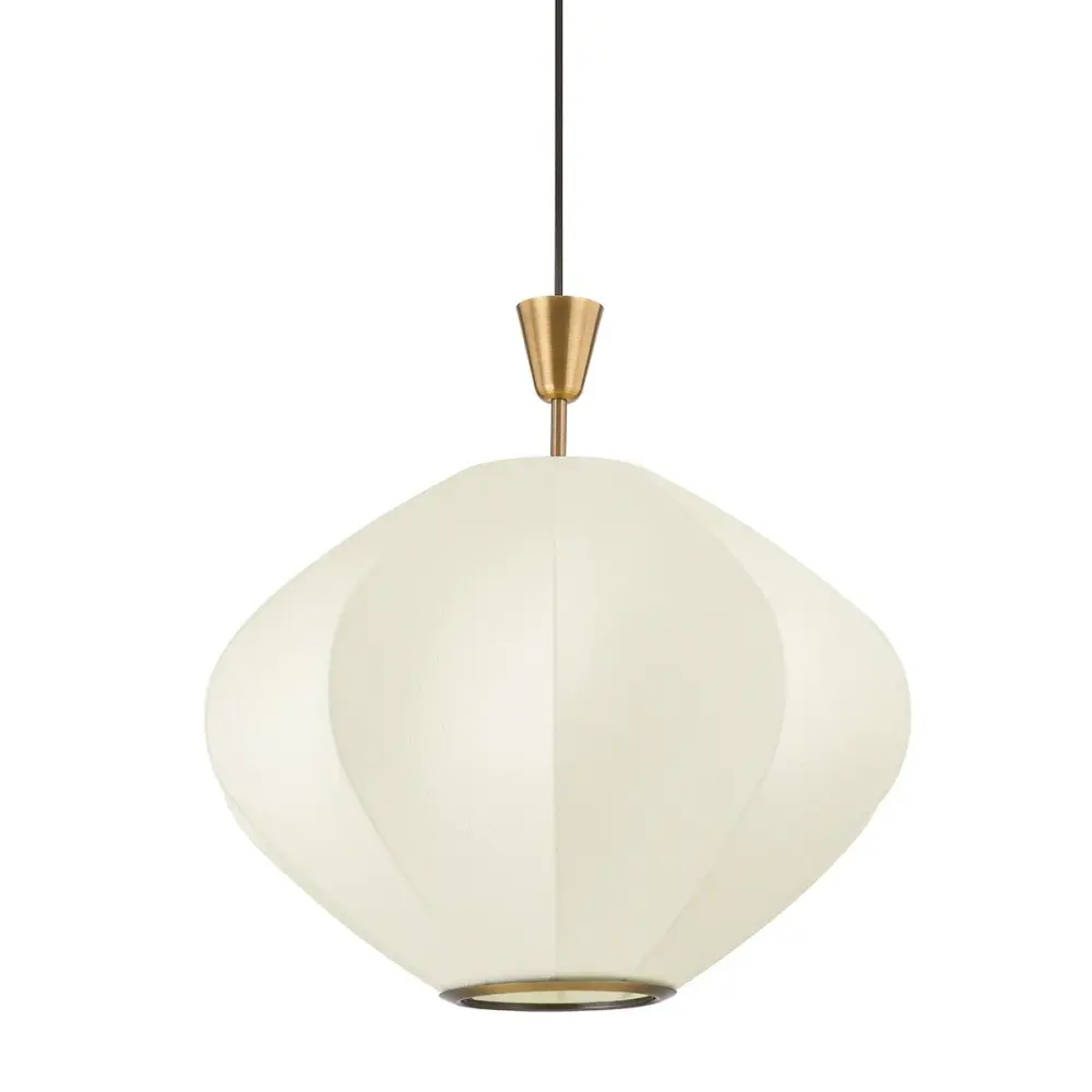 Arden 1 Buoyant Pendant Light - Patina Brass