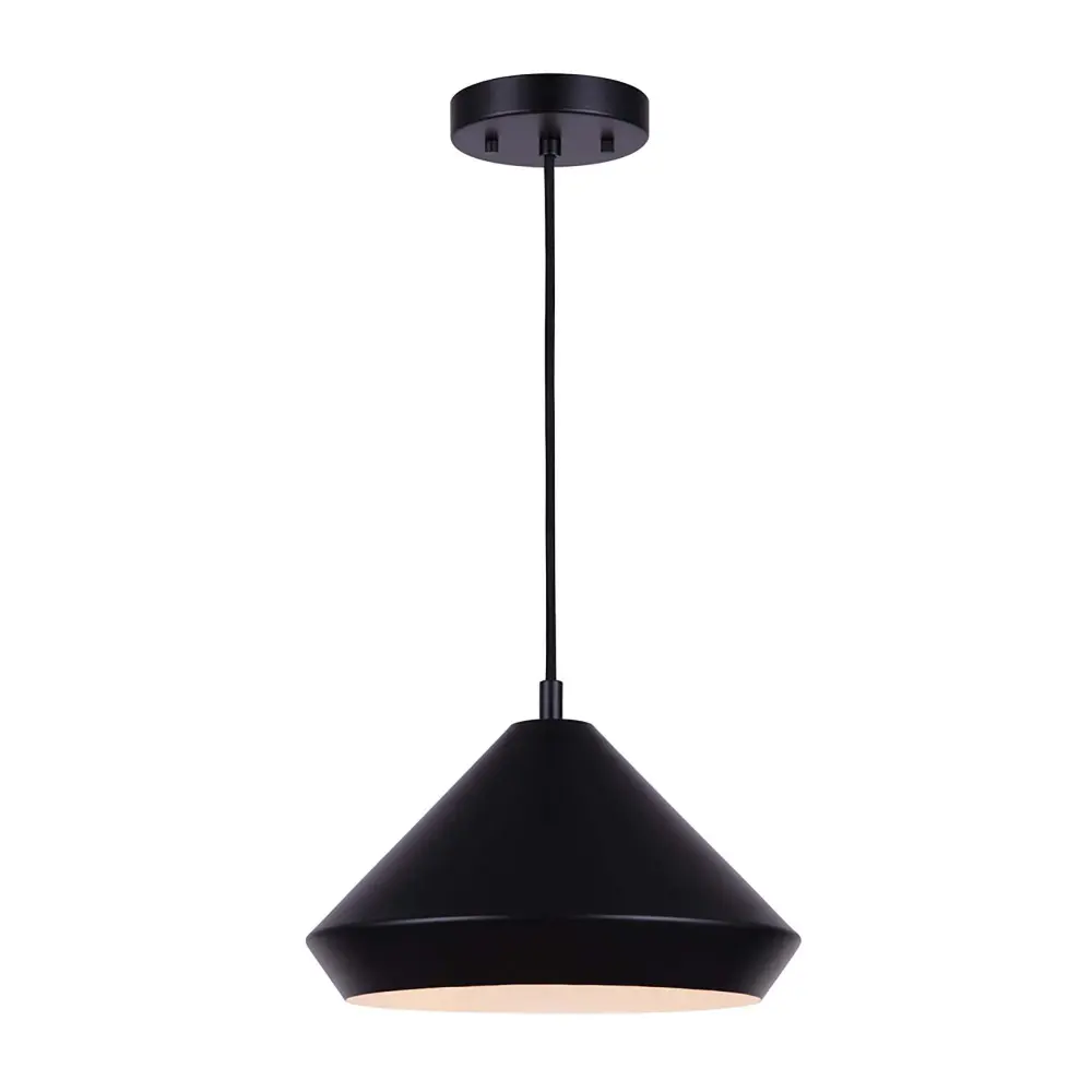 Byck 1-Bulb Pendant Light, 12-3/4"