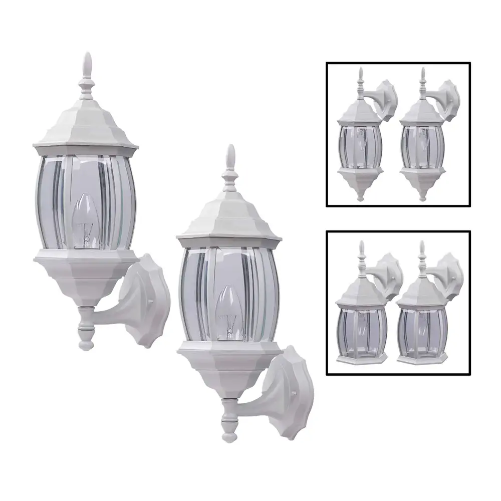 Outdoor Wall Portable, White
