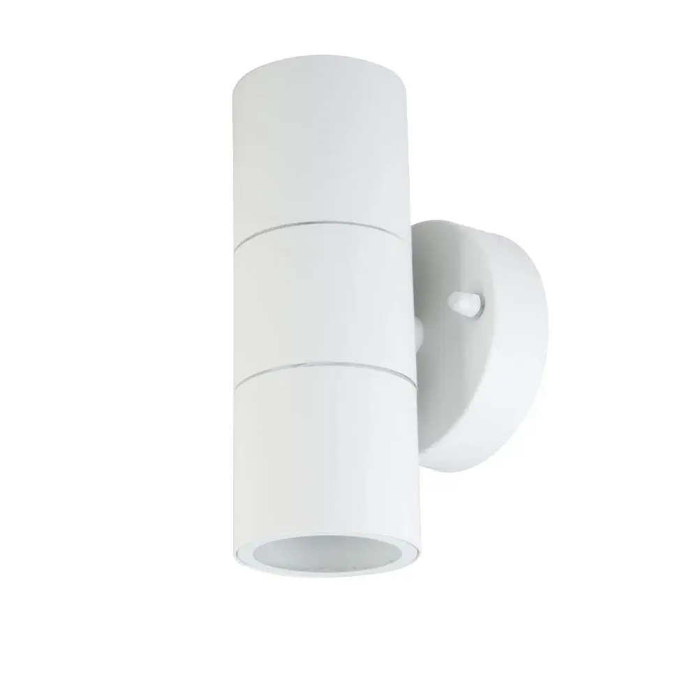 V-TAC Outside Wall Lights 2 x GU10 Up and Down Lights Garden, Porch, Front Door, Patio | Max 35Wx2 IP44 Water & Dust Prote...