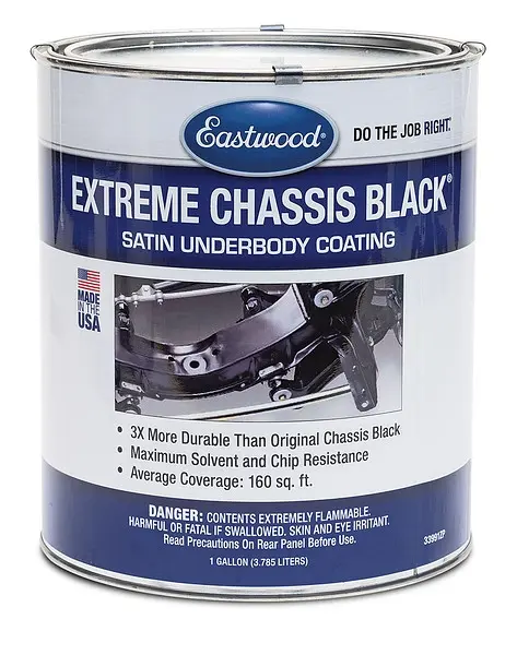 Eastwood Extreme Chassis Black Satin, Gallon, 33991ZP