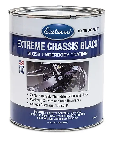 Eastwood Extreme Chassis Carbon Black Gloss, Gallon, 33992ZP